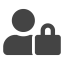 user lock icon