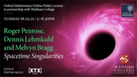 Illustration only - Advert for podcast - Roger Penrose-Melvyn Bragg 